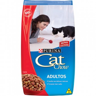 Cat Chow Adultos Carne - 1kg Cat Chow Adultos Carne - 1kg